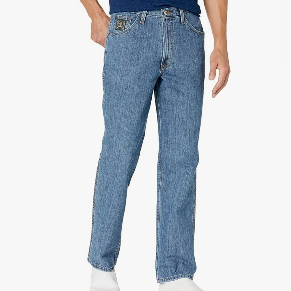 Cinch Men's Green Label Medium Stonewash Original Fit Jeans Size‎ 36X30
